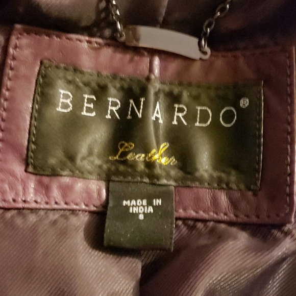 Bernardo genuine leather jacket small - Picture 2 of 5